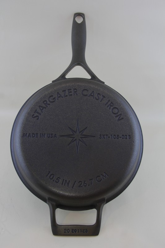STARGAZER CAST IRON SKILLET 10.5 IN 26.7 CM Made in the USA