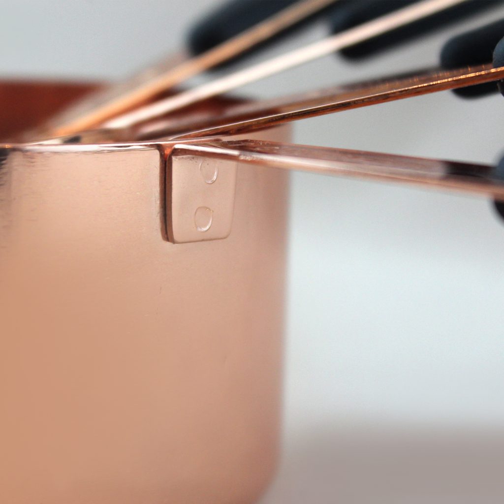 Academy Copper Plated Measuring Cups main image 1