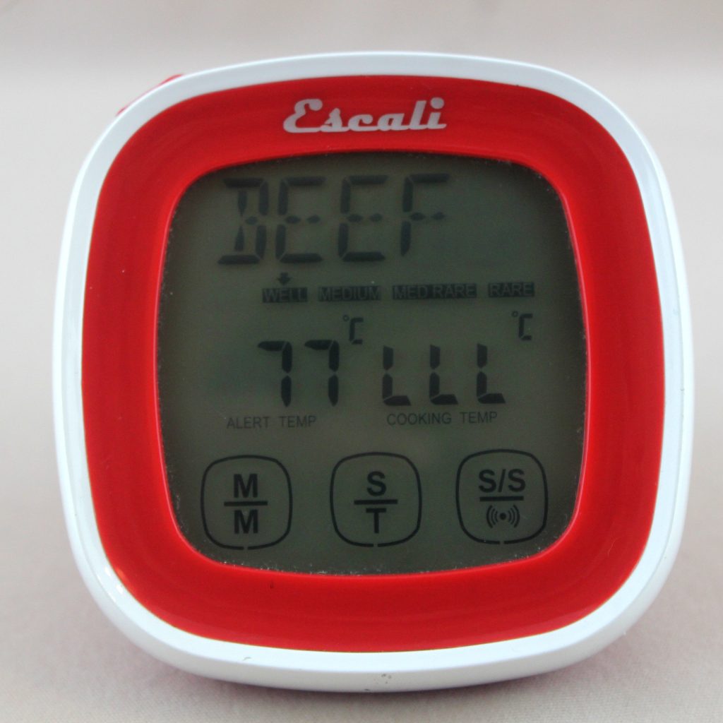 Escali Touchscreen Thermometer & Timer Pantry Magic