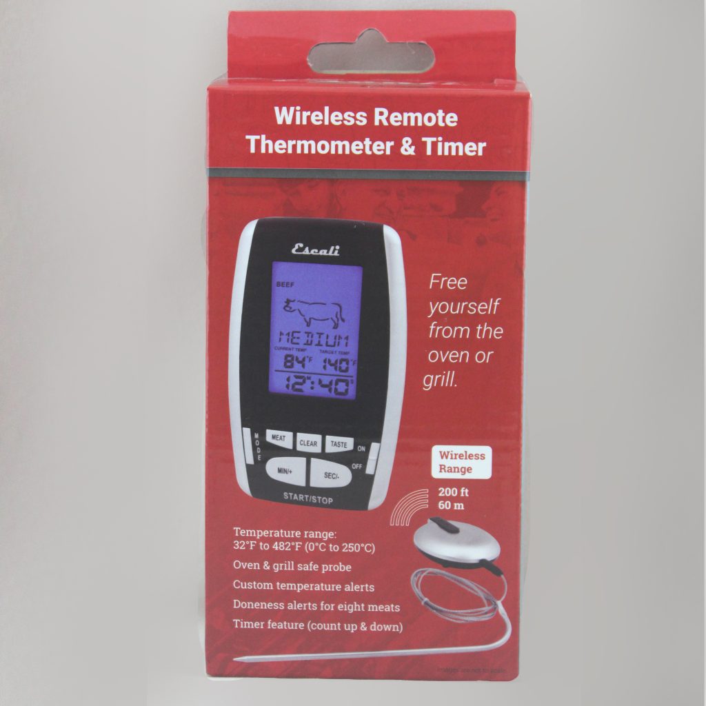 Escali Wireless Thermometer & Timer Pantry Magic