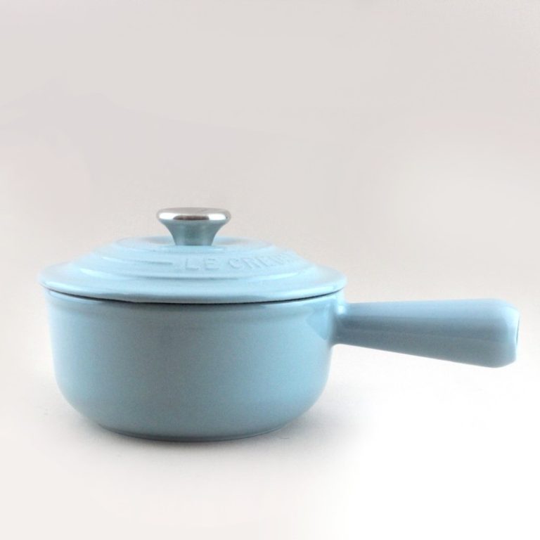 Le Creuset Cast Iron Sauce Pan Sky Blue Pantry Magic
