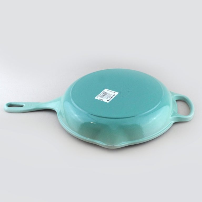 Le Creuset Cast Iron Round Skillet Cool Mint Pantry Magic