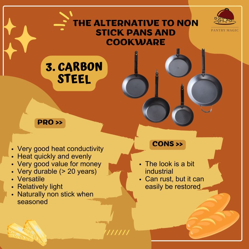 The alternative to Non Stick Pans and Cookware Pantry Magic