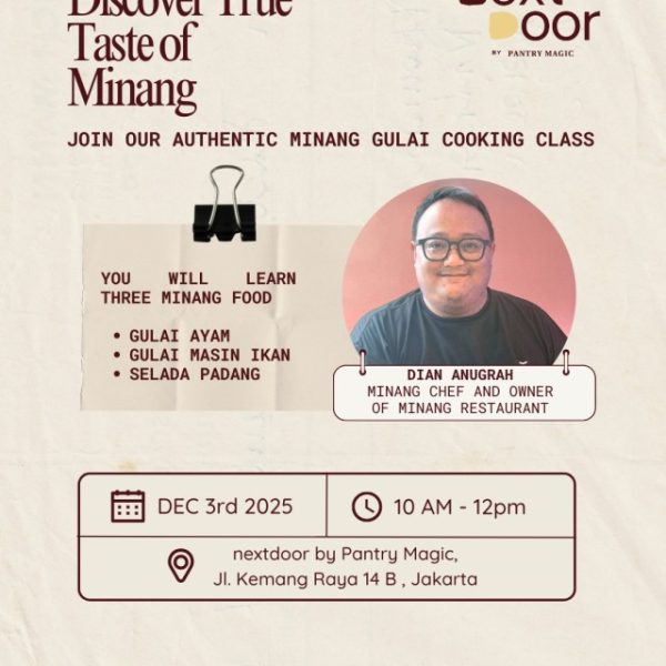 Authentic Minang Gulai Cooking Class with Dian Anugrah