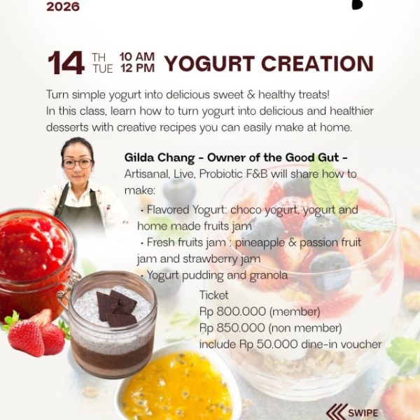 Yogurt Creations Class with Gilda Chang - Owner the Good Gut - Artisanal