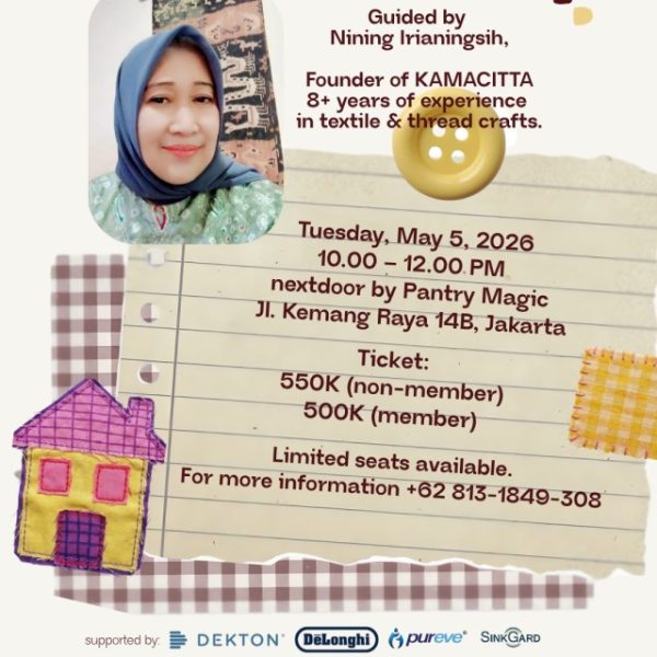 Sashiko Class: Kugurizashi Calm Your Mind, Craft with Precision