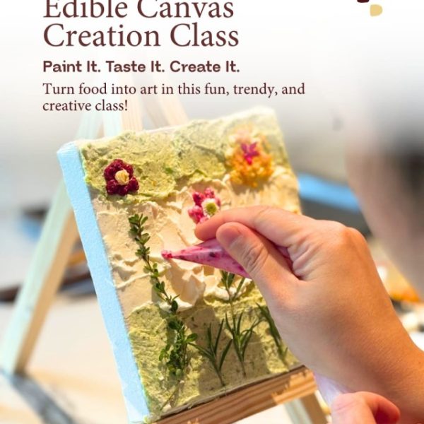Edible Canvas Creation Class guided by Gilda Chang